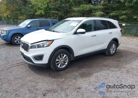 2016 Kia Sorento 2.4L Lx from USA, damaged, VIN 5XYPG4A37GG126483